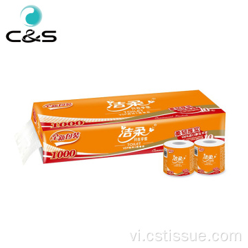 Tân sinh sinh thái 100% Pulp 3 Ply Phòng tắm Tissue